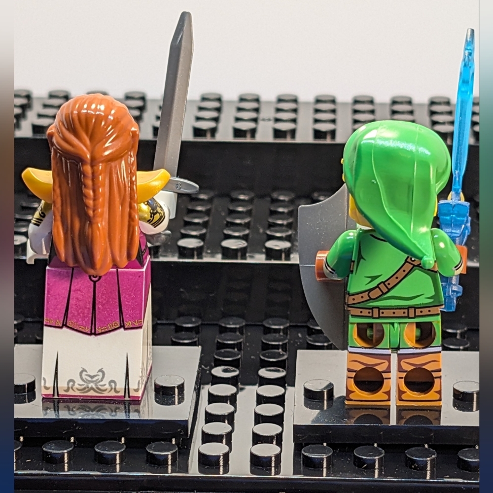 2 Minifigures-Legend of Zelda Nintendo Building Block Toy Video Game - Picture 7 of 8